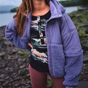Free People Movement Adventure Awaits Fleece Jacket